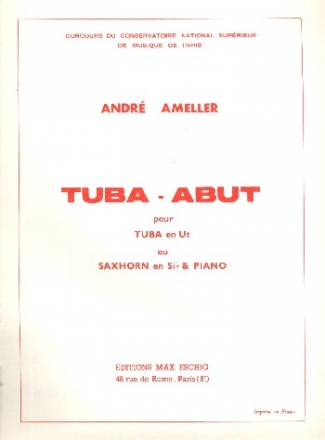 Tuba-Abut pour tuba en ut (saxhornen si b) et piano