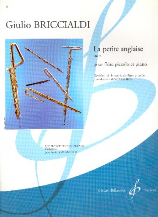 La petite anglaise op.74 pour flute piccolo et piano Beaumadier, Jean-Louis, arr.