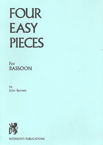 4 easy pieces for bassoon and piano