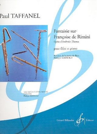 Fantaisie sur Francoise de Rimini pour flute et piano Bernold, Ph., rev.