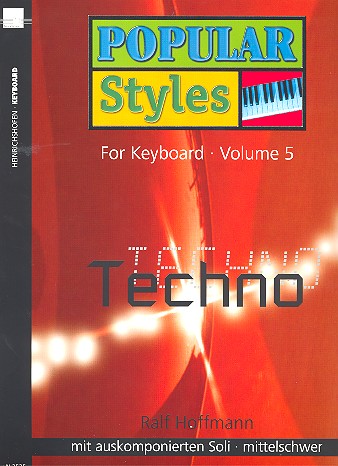 Popular Styles for K eyboard vol.5: Techno