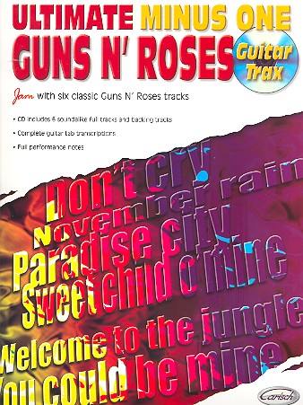 Guns n' Roses: Ultimate Minus One Guitar Trax (+cd) Jam with 6 Classic Tracks