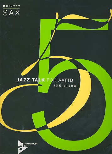 Jazz Talk for 5 saxophones (AATTB) score and parts
