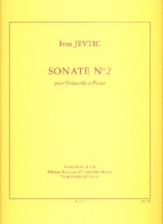 Sonate no.2 pour violoncelle et piano