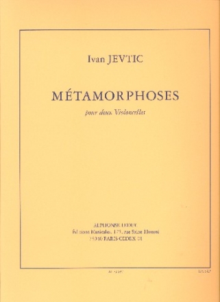 Metamorphoses pour 2 violoncelles, 2partitions