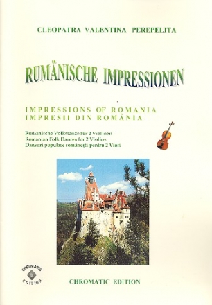 Rumnische Impressionen fr 2 Violinen Spielpartitur Rumnische Volkstnze