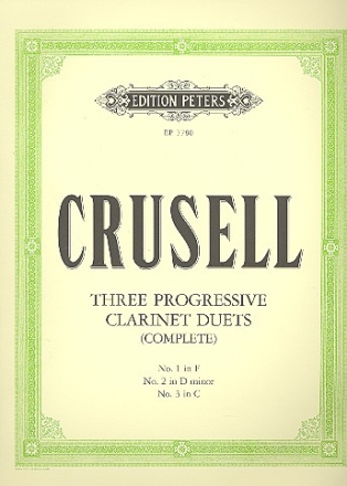 3 progressive clarinet duets for two clarinets Parts