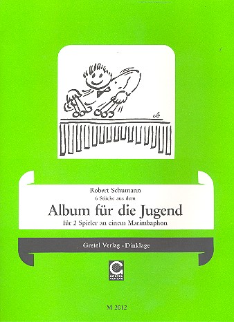 6 Stcke aus dem Album fr die Jugend op.68 fr 2 Marimbaphone