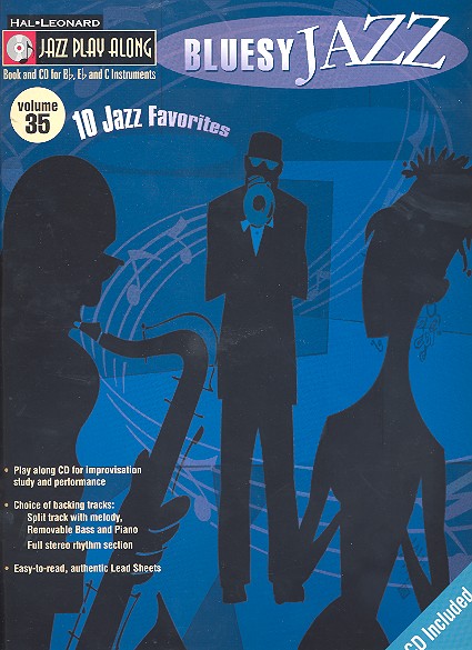 Bluesy Jazz (+CD): 10 jazz favorites for Bb, Eb and C instruments