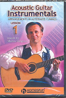 Acoustic guitar instrumentals vol.1 DVD-Video Arrangements in alternate tunings