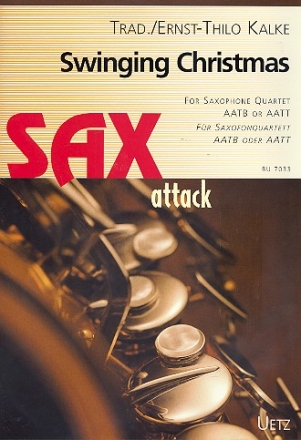 Swinging Christmas fr 4 Saxophone (AATB oder AATT) Partitur und Stimmen