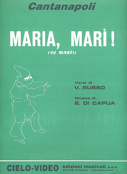 Maria Mari - Einzelausgabe piano/vocal/guitar Russo, V., Text