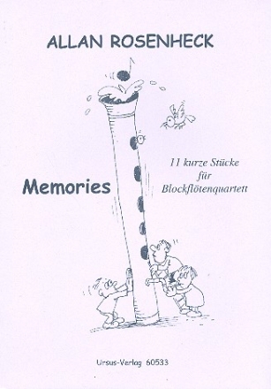 Memories fr Blockfltenquartett Partitur