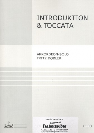 Introduktion und Toccata fr Akkordeon