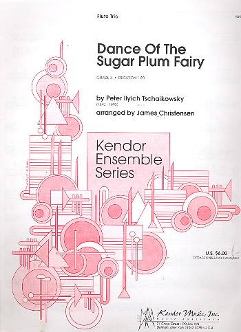 Dance Of The Sugar Plum Fairy for 3 flutes score