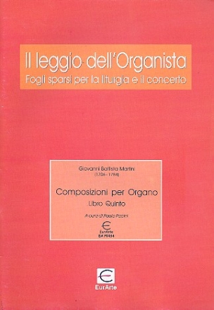 Composizioni vol.5 per organo Pacini, P., ed