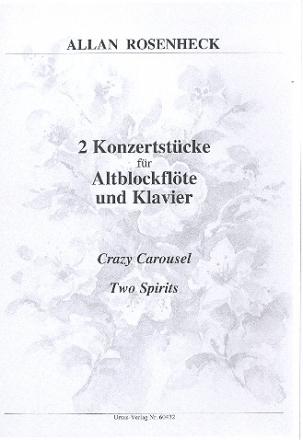 2 Konzertstcke  fr Altblockflte und Klavier
