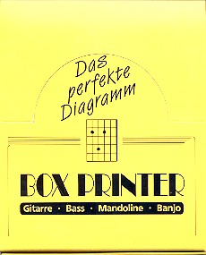 Boxprinter Display 12 Griffbrettstempel fr Gitarre