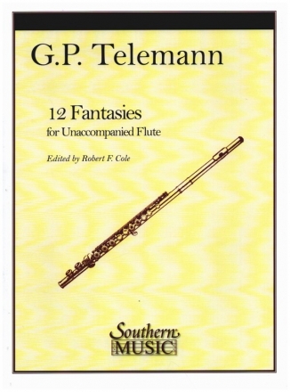 12 Fantasies for flute