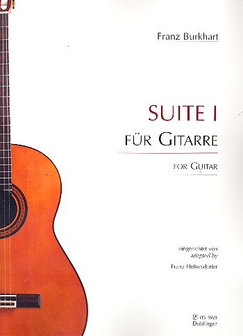 Suite D-Dur Nr.1 für Gitarre Helfersdorfer, Franz, Arr.