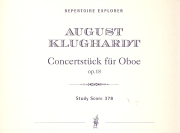 Konzertstck op.18 fr Oboe und Orchester Studienpartitur