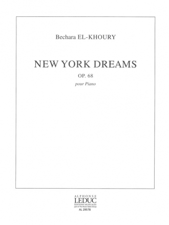 New York dreams op.68 pour piano
