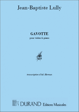 Gavotte pour violon et piano