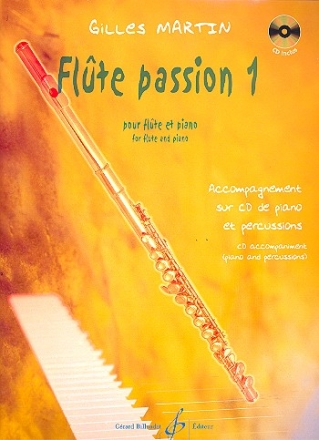Flute passion vol.1 (+CD) pour flute et piano