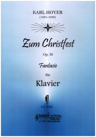 Zum Christfest Fantasie op.38 fr Klavier