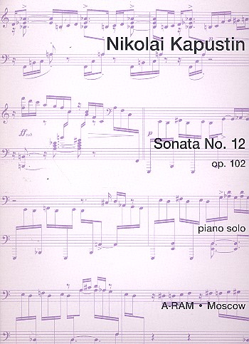 Sonata no.12 op.102 for piano solo