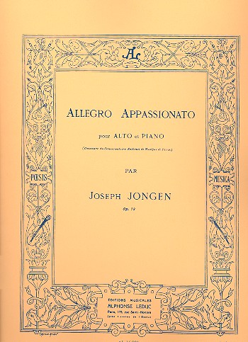 Allegro appassionato op.79 pour alto et piano