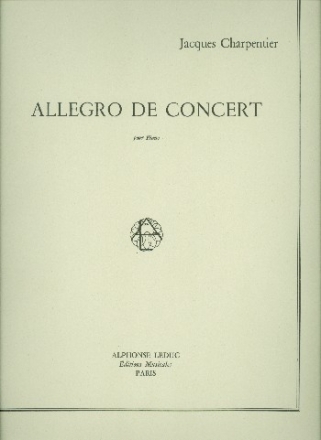 Allegro de concert  pour piano