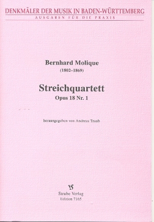 Streichquartett op.18,1 Partitur und Stimmen