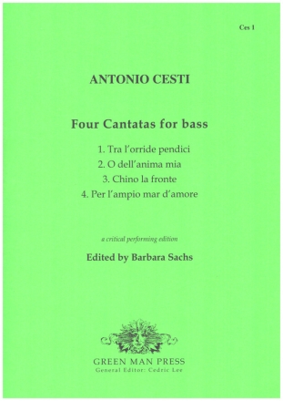 4 cantatas for bass and bc