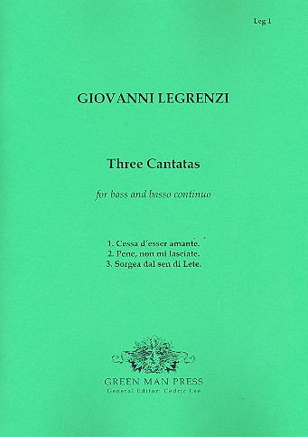 3 cantatas for bass and bc