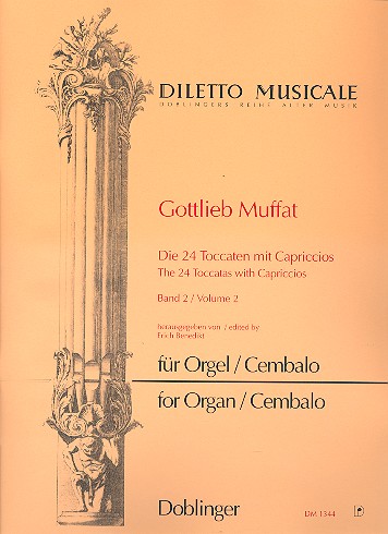 24 Toccaten mit Capriccios Band 2 fr Orgel (Cembalo)