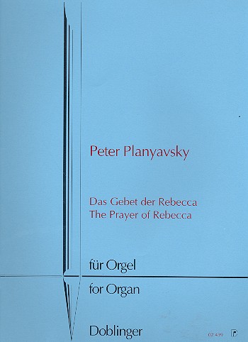 Das Gebet der Rebecca fr Orgel