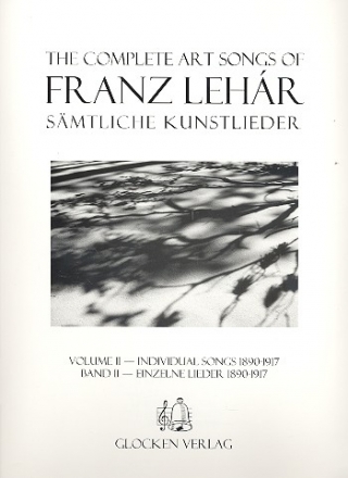 Sämtliche Kunstlieder Band 2 - Einzelne Lieder 1890-1917 für Gesang und Klavier