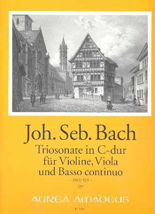 Triosonate C-Dur BWV529 fr Violine, Viola und Bc Stimmen