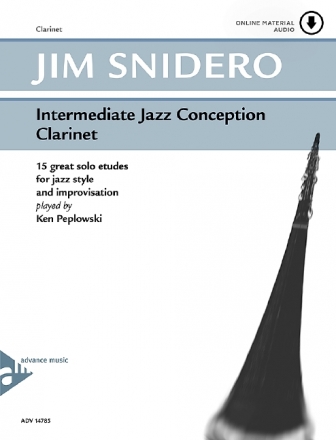 Intermediate Jazz Conception (+Online Audio) for clarinet
