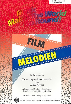 Film-Melodien: fr flexibles Ensemble Altsaxophon/Klarinette in Es