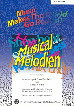 Musical-Melodien fr flexibles Ensemble Trompete