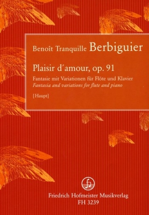 Plaisir d'amour op.91 fr Flte und Klavier