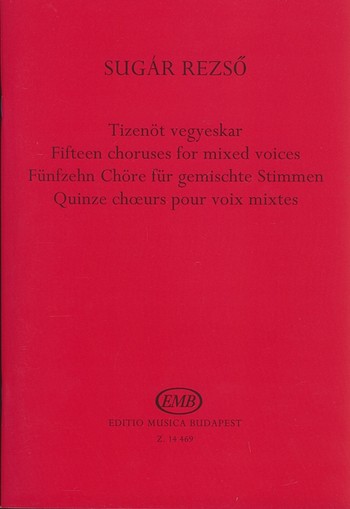 15 Chre fr gemischte Stimmen Partitur (ung)