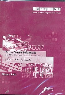 Petite messe solennelle - Bass solo CD coach me