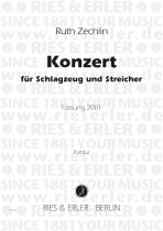 Konzert fr Schlagzeug und Streicher Partitur