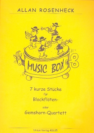 Music Box - 7 kurze Stcke  fr 4 Blockflten (SATB) oder Gemshrner Partitur