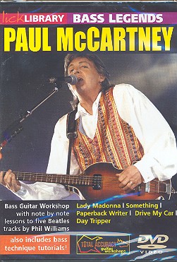 Paul McCartney DVD-Video Lick Library Bass Legends