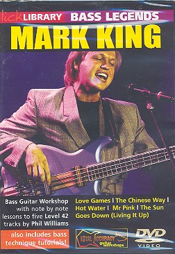 Mark King DVD-Video Lick Library Bass Legends