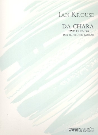 Da Chara for flute and guitar score and parts